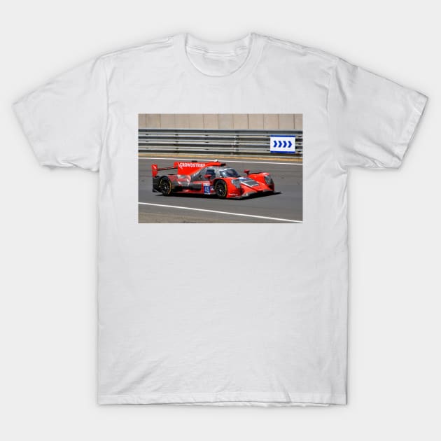 Oreca 07 Gibson 24 Hours of Le Mans 2023 T-Shirt by AndyEvansPhotos